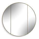 Amram Round Mirror - Gold by Uttermost - View 1