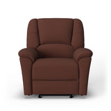 Plush Transitional Fabric Power Gliding Recliner With Power Headrest & Lumbar | Flexsteel
