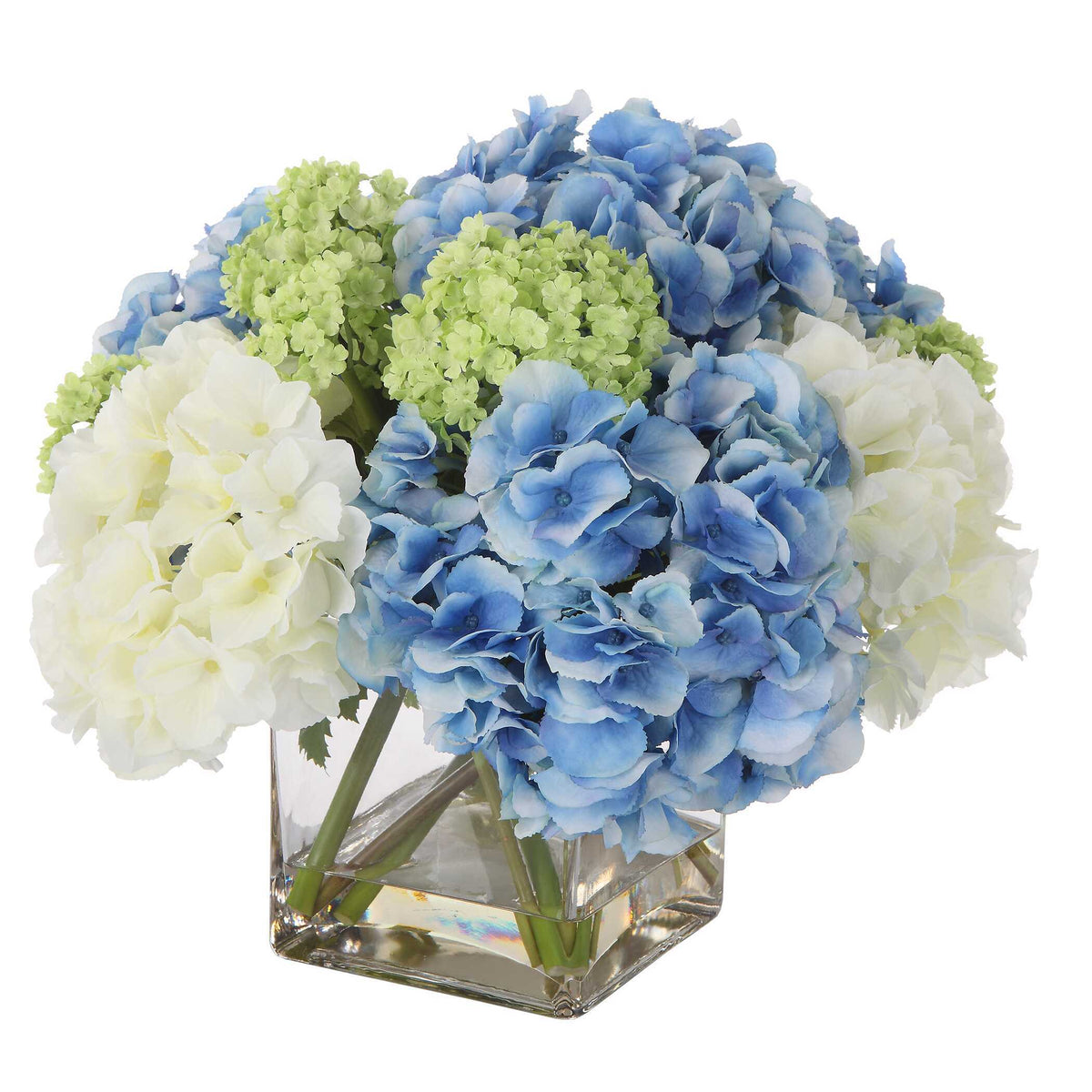 Providence Hydrangea Bouquet - Blue / Green by Uttermost - View 3