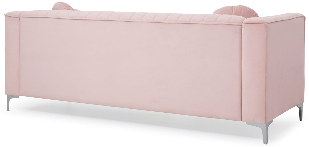 Delray G794A - S Sofa ( 2 Boxes ) , PINK | Home Elegance USA