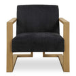 Suspend Modern Accent Chair - Black by Uttermost - View 1