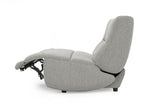Divani Casa Basil - Modern Grey Fabric Large Electric Recliner Chair - Home Elegance USA