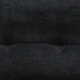 Divani Casa Basil - Modern Dark Grey Fabric Large Sofa With 3 Electric Recliners