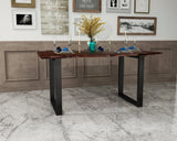 63 Inches Live Edge Dining Table - B024S00002 - image - 1