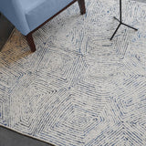 Maze 8 X 10 Rug - Blue / Beige by Uttermost - View 2