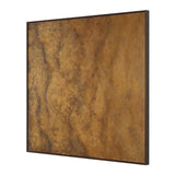 Burn Hand Painted Canvas Brown / Woodtone - Dark Brown by Uttermost - View 4