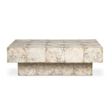 Kotoa Bleached Coffee Table White,Woodtone - Beige by Uttermost - View 1