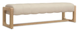 Banyon Bay Bench Desert Oak - Light Brown / Beige by Hooker Furniture - View 1