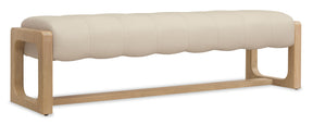 Banyon Bay Bench Desert Oak - Light Brown / Beige by Hooker Furniture - View 1