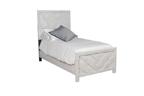 DENVER Twin 4PC Modern Style Storage Bedroom Set Made with Wood in Natural (NJ INVENTORY) - sold by Home Elegance USA