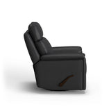 Refined Transitional Leather Swivel Gliding Recliner | Flexsteel