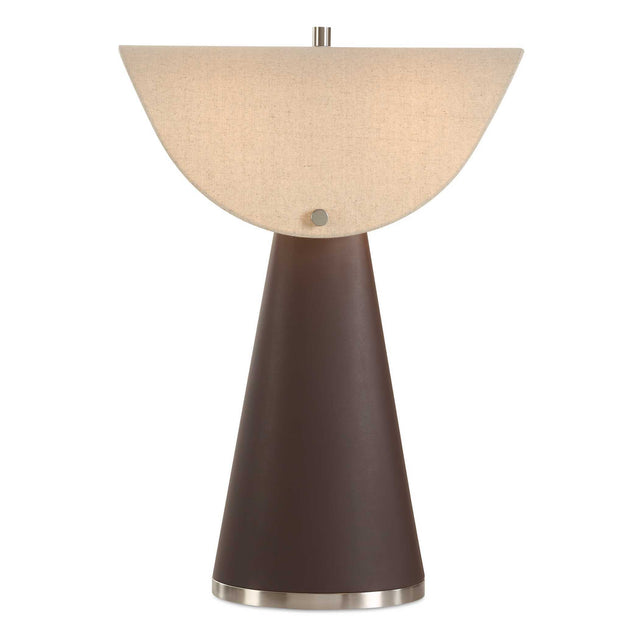 Conover Modern Table Lamp - Dark Brown by Uttermost - View 1
