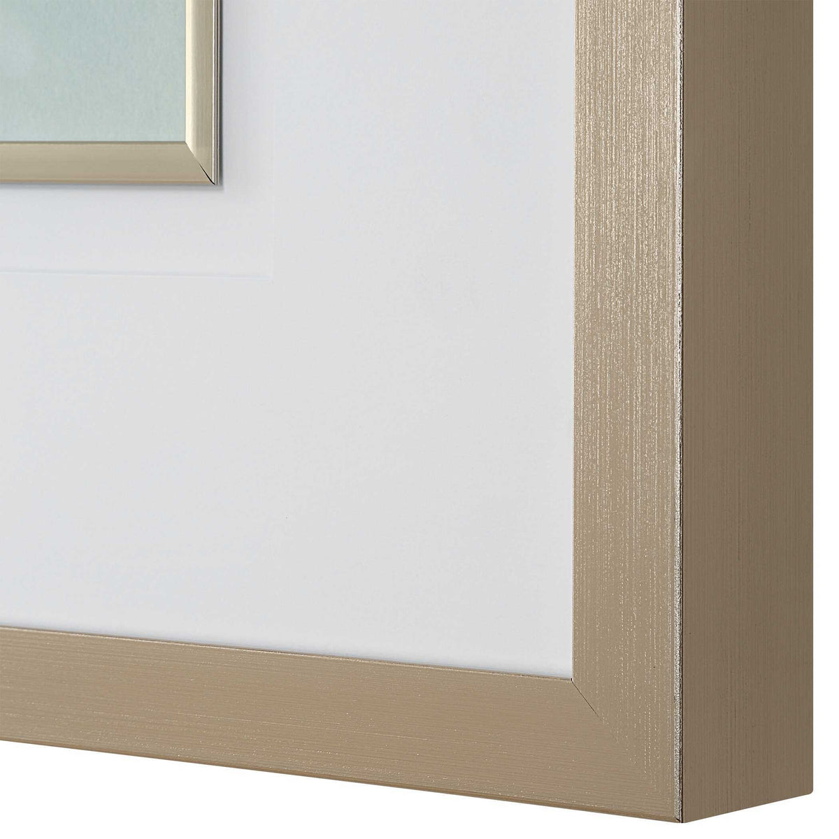 Soft Sage Abstract Landscape Prints (Set of 2) - Gray by Uttermost - View 5