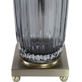 Vilminore Glass Table Lamp - Gray / Beige by Uttermost - View 5