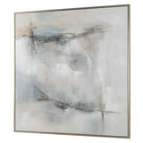 Contort Hand Painted Abstract Art - Gray by Uttermost - View 4