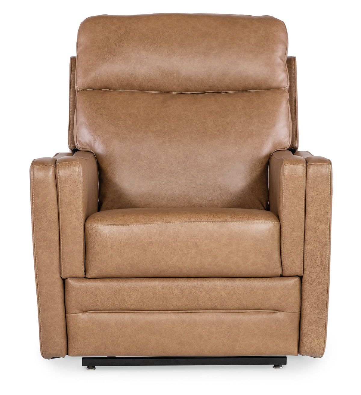Thyme Power Recliner With Power Headrest, Lumbar, And Lift - Light Brown by Hooker Furniture - View 9