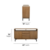 Millwork Sideboard - Light Brown | Flexsteel