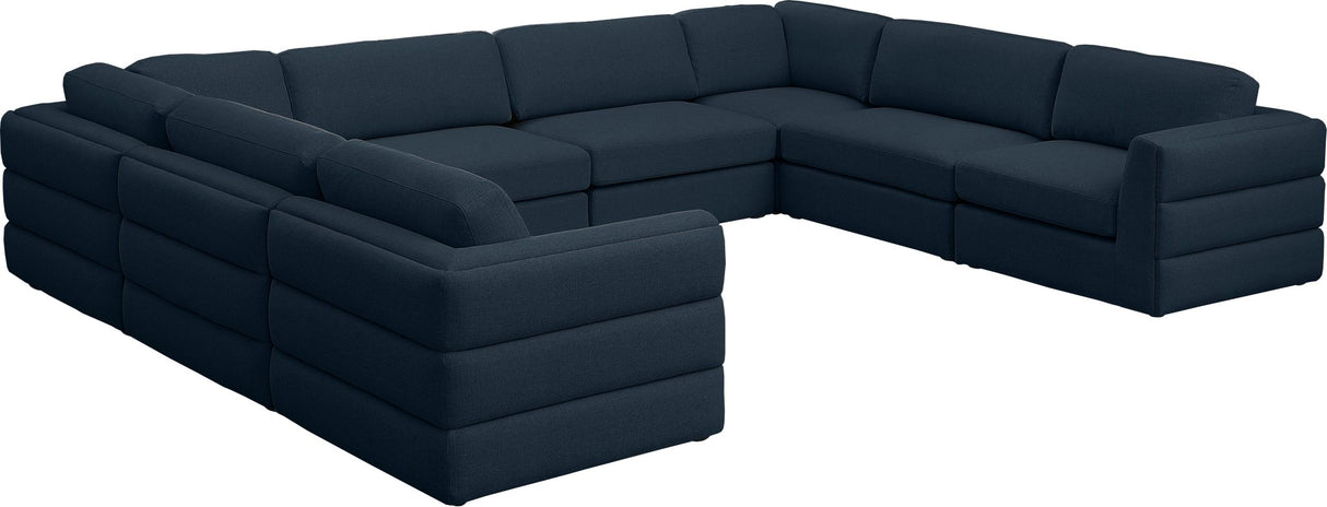 Beckham - Modular Sectional - Navy | Home Elegance USA