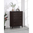 Niguel Brown 5-Drawer Chest