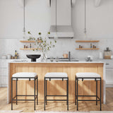 Paradox Counter Stool - White / Black by Uttermost - View 2