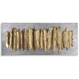 Lev Metal Wall Decor - Gold / Silver by Uttermost - View 1