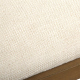 Haden Upholstery Bench - Dark Brown / White by Uttermost - View 6