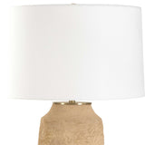 Sandstone Flow Table Lamp Terracotta - Light Brown by Uttermost - View 4