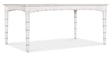 Charleston Rectangular Dining Table With 1-20" Leaf - White by Hooker Furniture - View 1