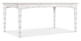 Charleston Rectangular Dining Table With 1-20" Leaf - White by Hooker Furniture - View 1