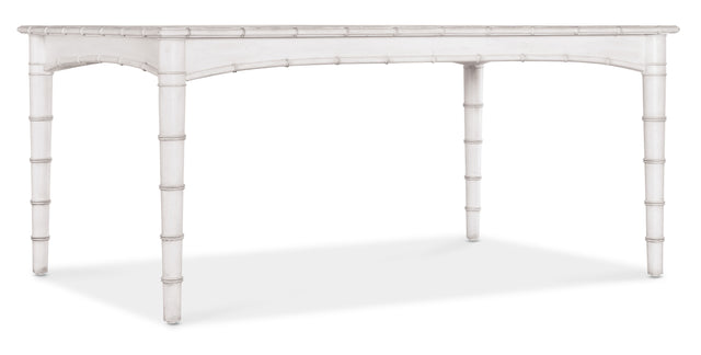 Charleston Rectangular Dining Table With 1-20" Leaf - White by Hooker Furniture - View 1