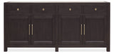 Driftwood Buffet Burnt Timber - Black by Hooker Furniture - View 4
