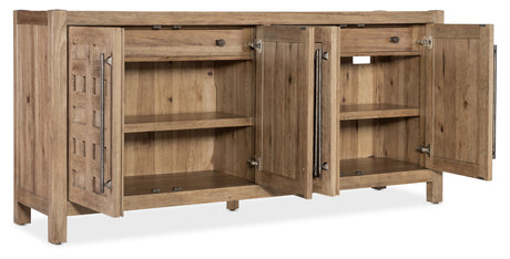 Vineyard Row Buffet - Light Brown by Hooker Furniture - View 7