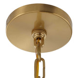 Montreal 4 Light Brass Lantern Pendant - Gold by Uttermost - View 12