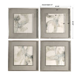 Divination Abstract Art (Set of 4) - Beige / Gray by Uttermost - View 6
