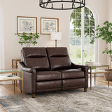 Elizabeth Power Reclining Loveseat With Power Headrest - Brunette | Flexsteel
