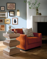 Sonnet Square End Table - Dark Gray / Light Brown by Hooker Furniture - View 2