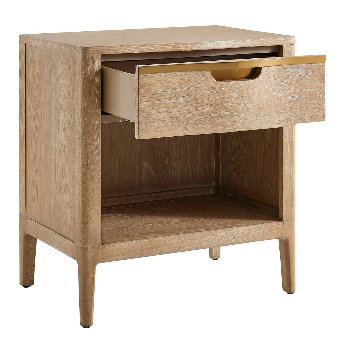 Tabi Wood Side Table Natural - Light Brown by Uttermost - View 6
