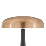 Davis Floor Lamp Black,Brass,Gold - Black / Gold by Uttermost - View 6