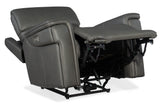 Lyra Zero Gravity Power Recliner With Power Headrest - Dark Gray by Hooker Furniture - View 7