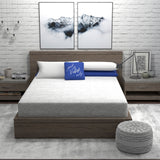 Vibe 10' Heather Grey Memory Foam Mattress (Ultra Small Package) - Twin XL