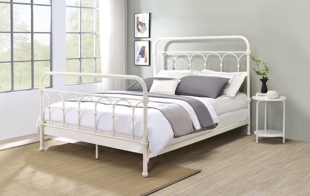 Acme - Citron Full Bed BD00131F White Finish