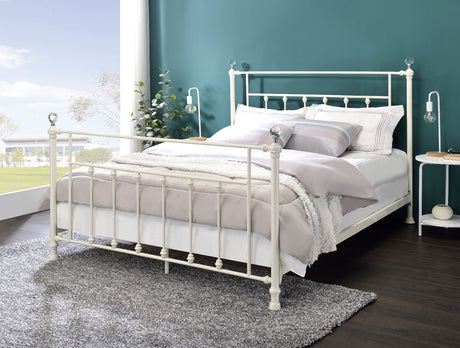 Acme - Comet Full Bed BD00133F White Finish