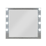 Acme - Sliverfluff Mirror W/Light BD00245 Mirrored & Champagne Finish