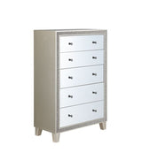 Acme - Sliverfluff Chest BD00247 Mirrored & Champagne Finish