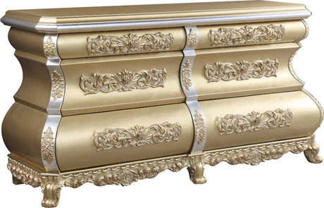 Acme - Seville Dresser BD00454 Gold Finish