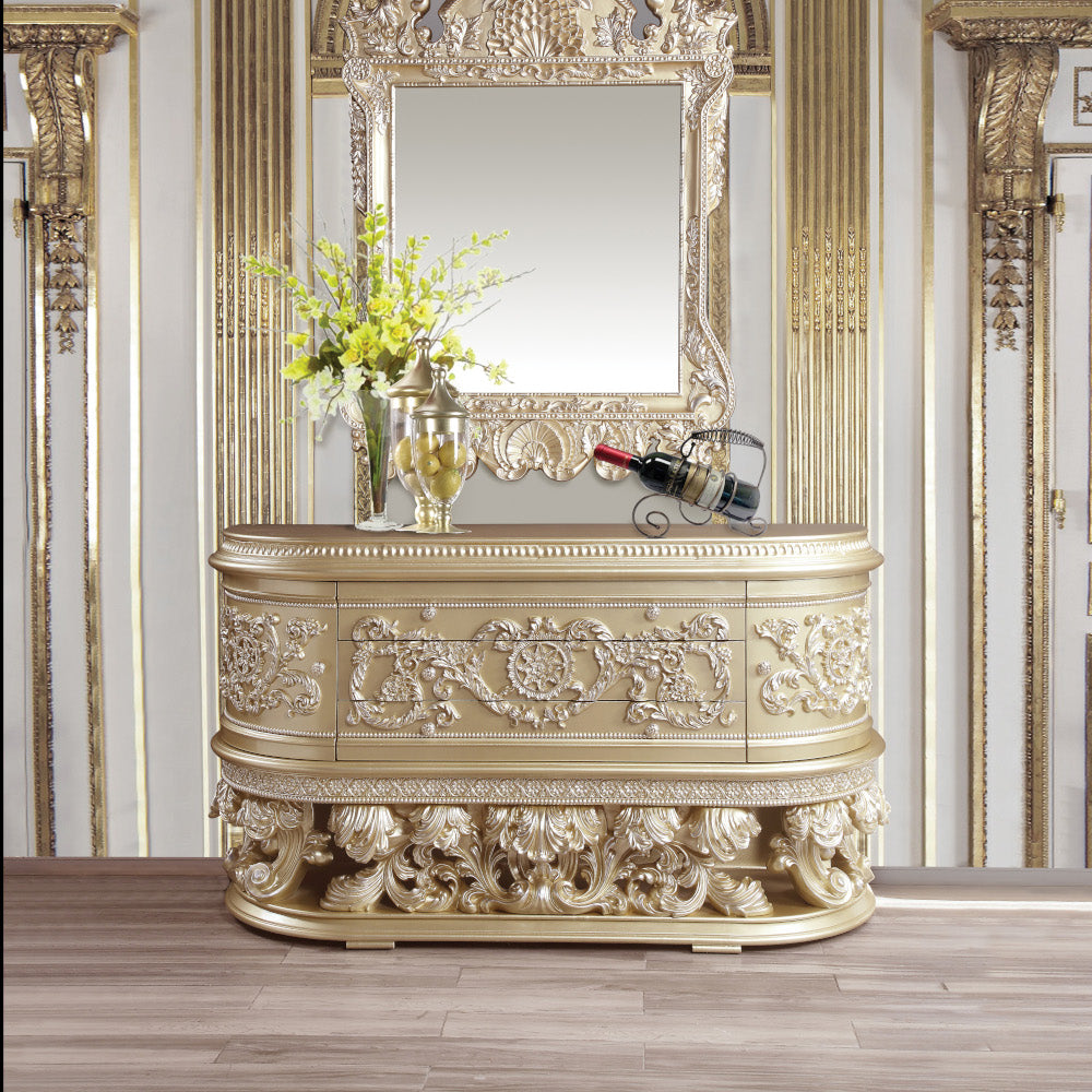 Acme - Vatican Dresser BD00464 Champagne Silver Finish