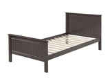 Bungalow Twin Bed BD00494 Chocolate Finish | Acme | Home Elegance USA