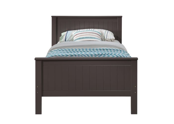 Acme - Bungalow Twin Bed BD00494 Chocolate Finish