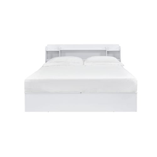 Acme - Perse Queen Bed W/Storage BD00548Q White Finish