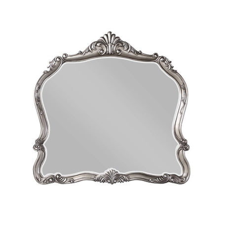 Ariadne Mirror BD00605 Antique Platinum Finish | Acme - BD00605 - Home Elegance USA - 2